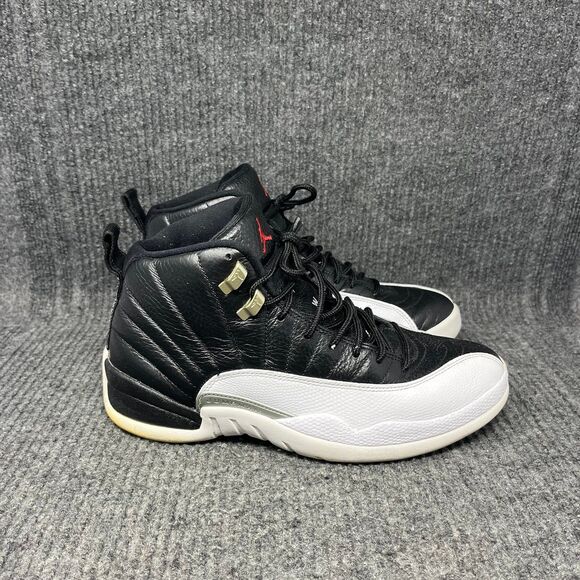 Nike Air Jordan 12 Retro Playoff White Black 2022 Shoes Mens Size 9 CT8013-006
